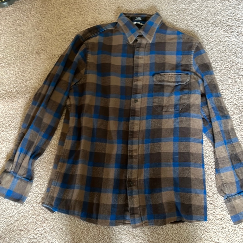Nordstrom flannel shirt size M